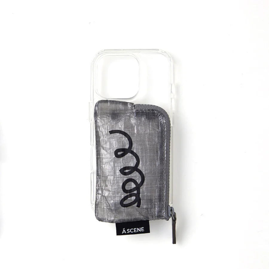B&C Clear case with Dyneema® -HIMAA-【iPhone】くるくる