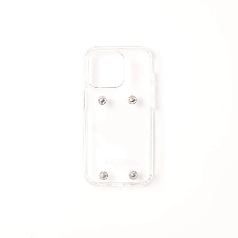 B&C Clear case with Dyneema® -HIMAA-【iPhone】くるくる