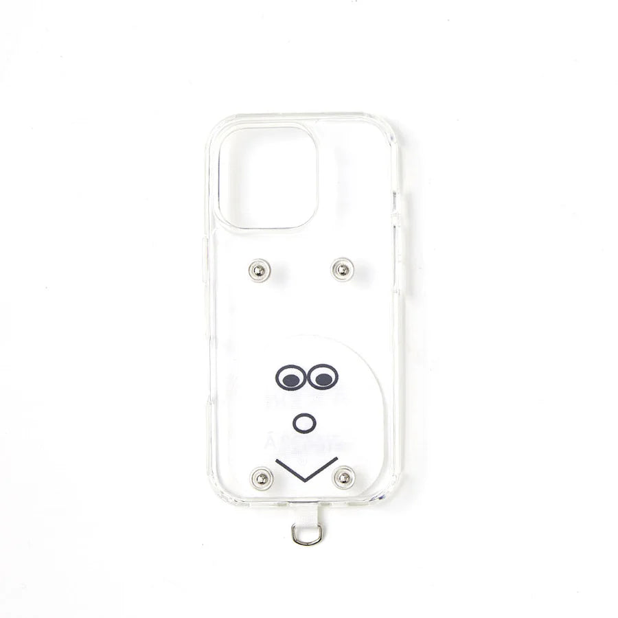 B&C Clear case with Dyneema® -HIMAA-【iPhone】くるくる