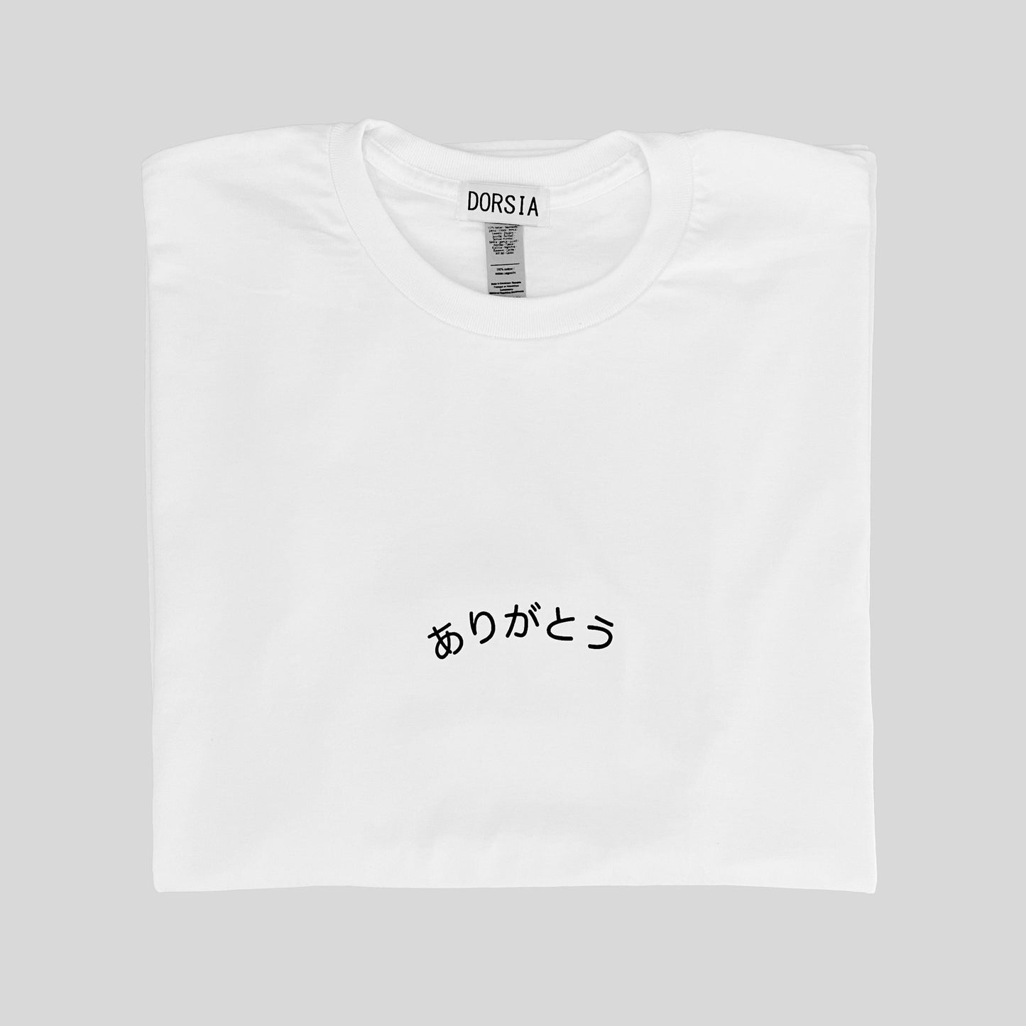 HIMAA x DORSIA / ありがとうTee (White)