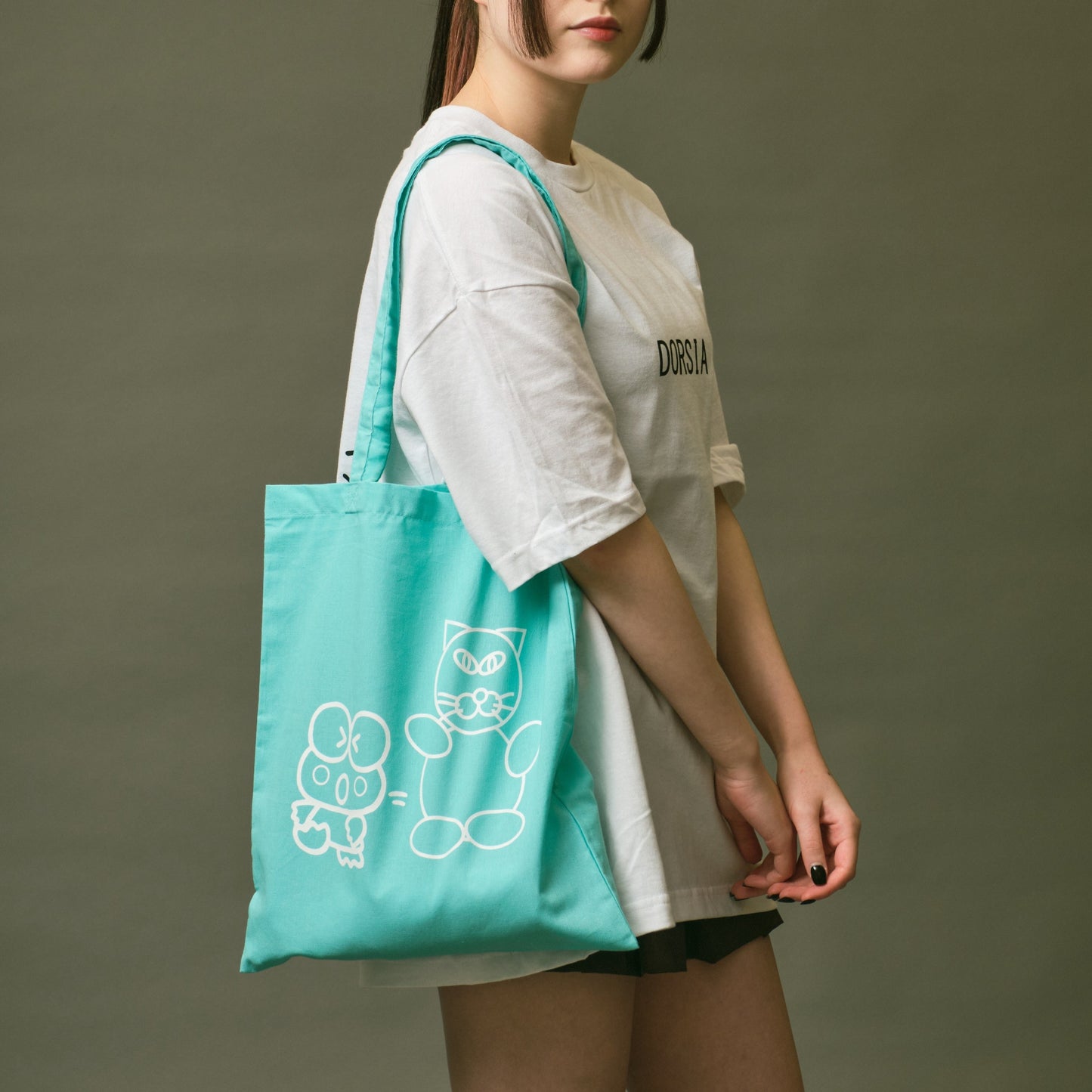 KEROKEROKEROPPI / HIMAA TOTE BAG (Mint)