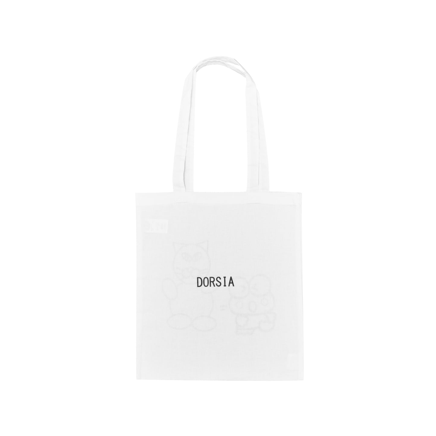 KEROKEROKEROPPI / HIMAA TOTE BAG (White)