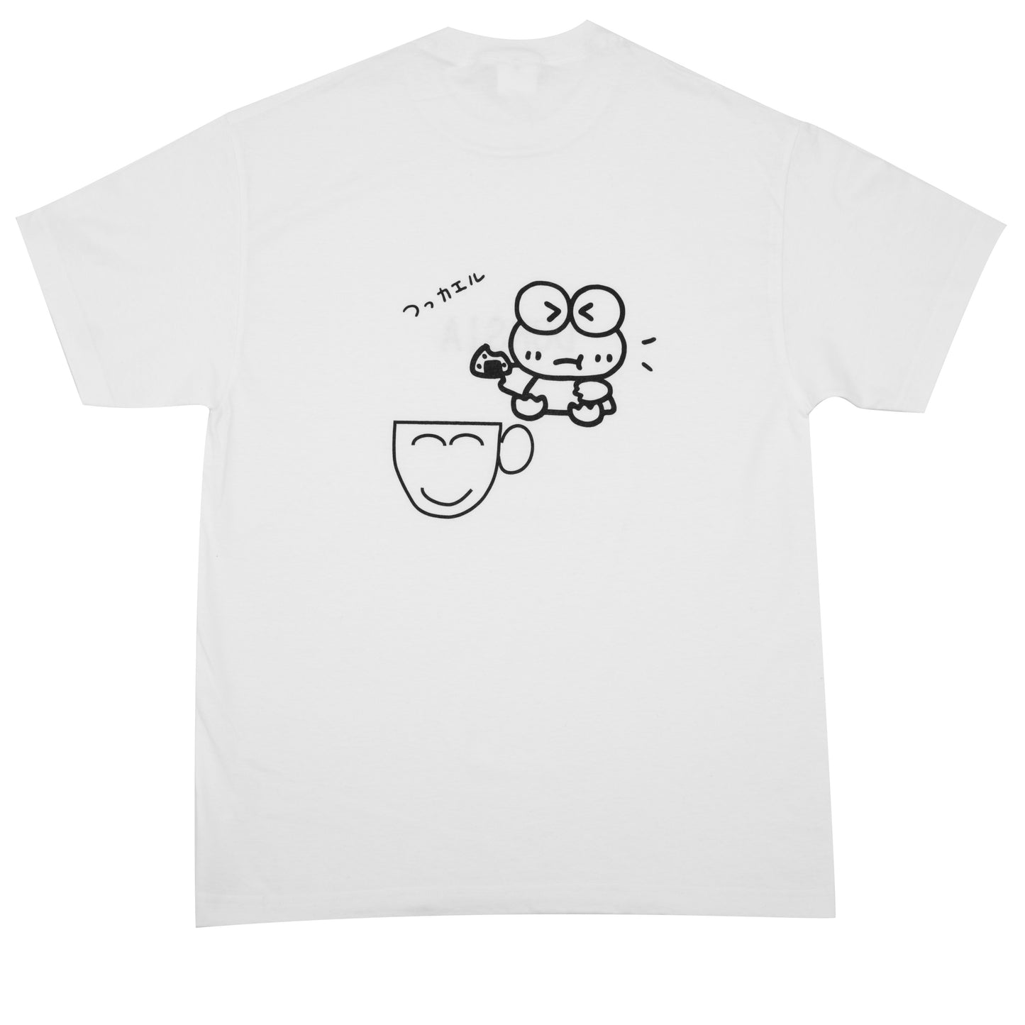 KEROKEROKEROPPI / HIMAA S/S Tee (White)