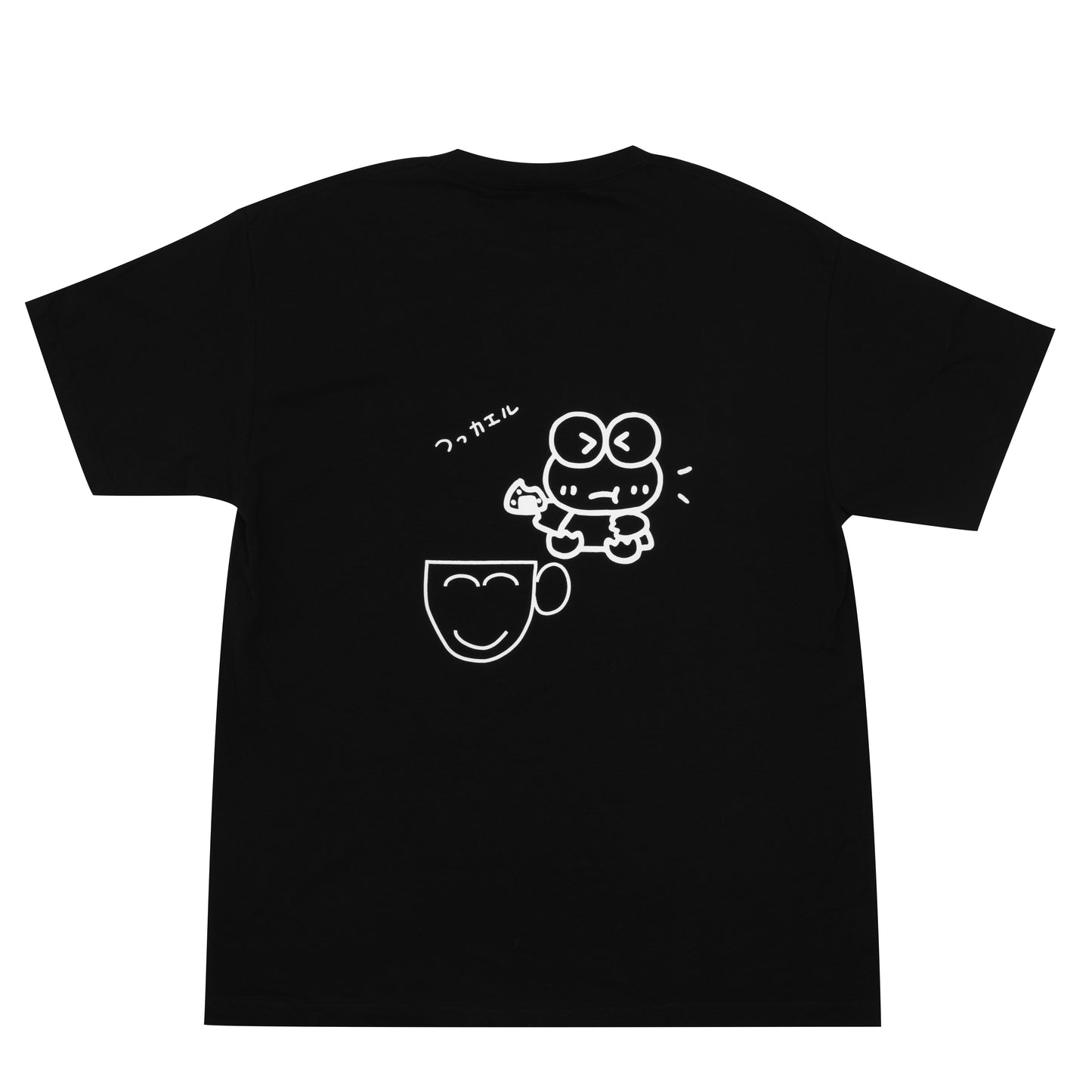 KEROKEROKEROPPI / HIMAA S/S Tee (Black)