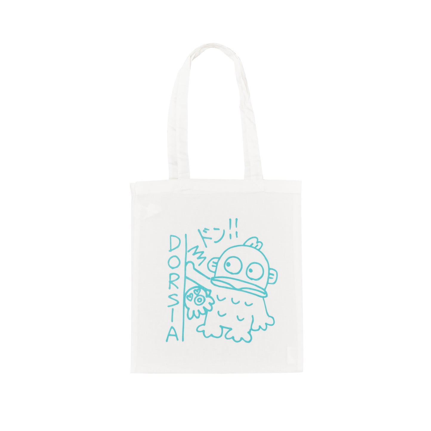 HANGYODON / KEN KAGAMI TOTE BAG (White)