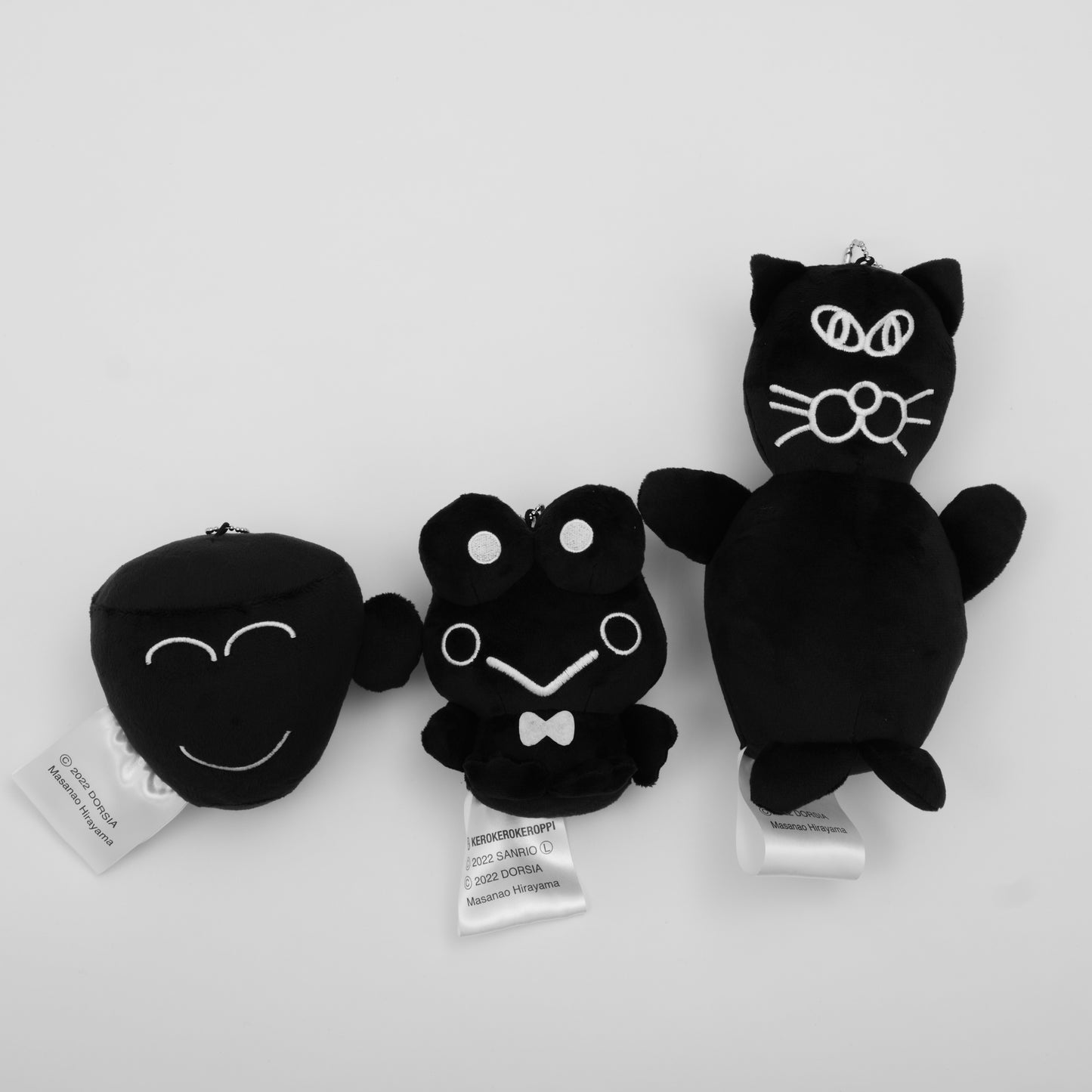 KEROKEROKEROPPI / HIMAA PLUSH Set Black ( KEROKEROKEROPPI , CAT , COFFEECUP)