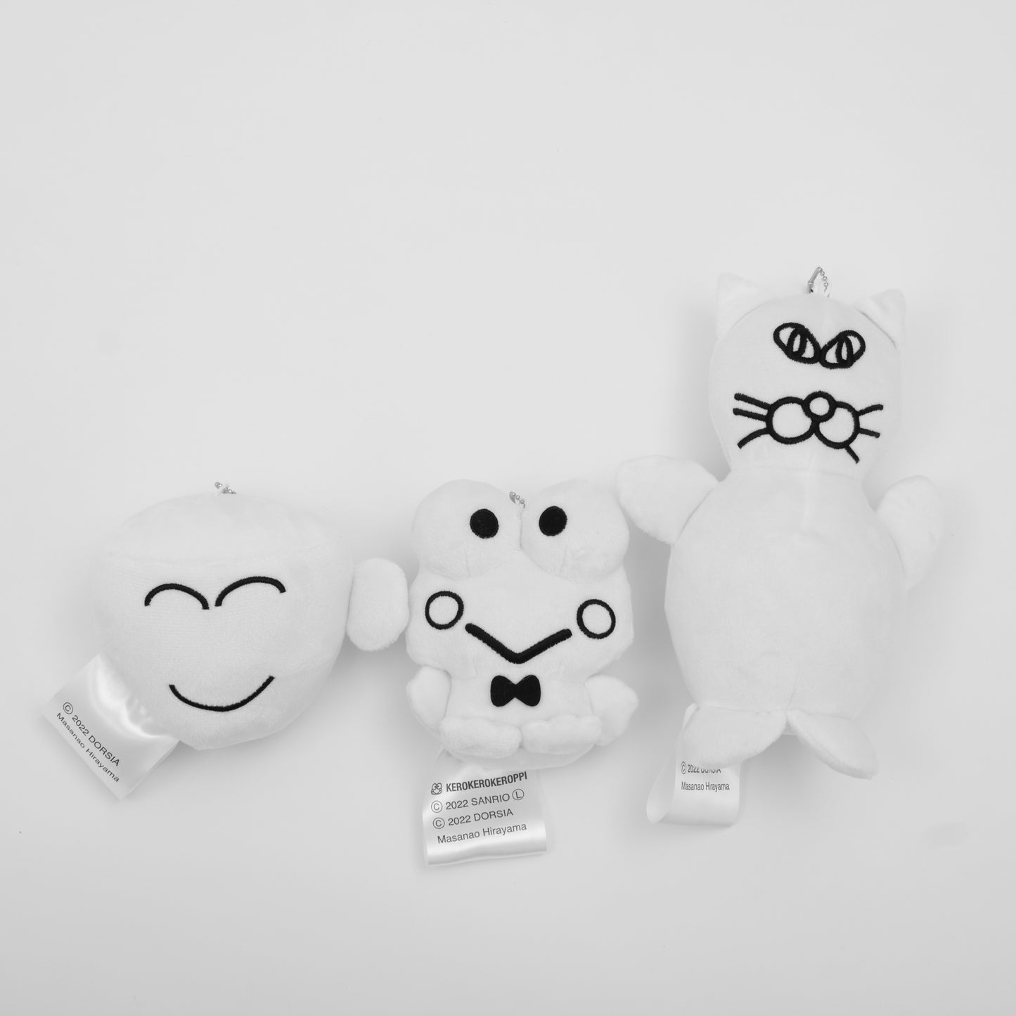 KEROKEROKEROPPI / HIMAA PLUSH Set White ( KEROKEROKEROPPI , CAT , COFFEECUP)